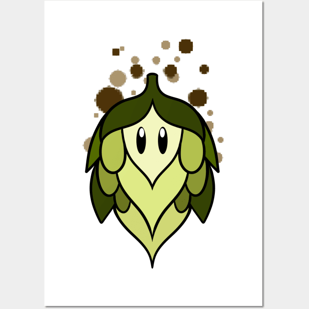 Beer Hop Power-Up Wall Art by SmidgeFidge